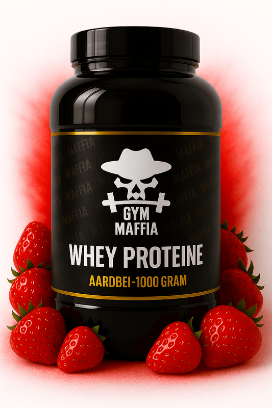 GYM MAFFIA: Whey Protein - Aardbei - Miolivesarms