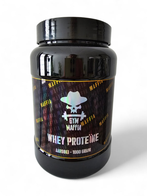 GYM MAFFIA: Whey Protein - Aardbei - Miolivesarms