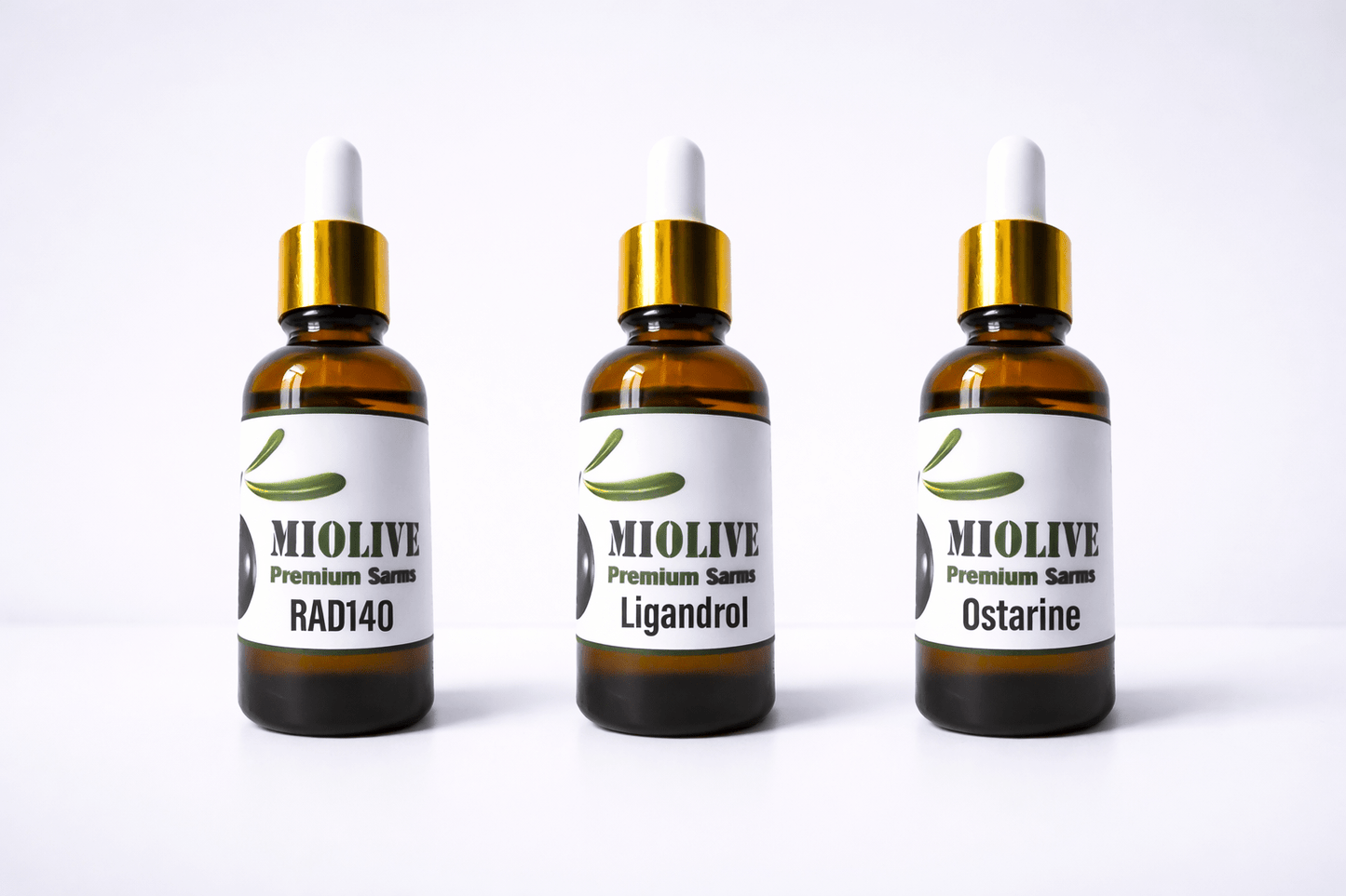 Rad - 140 (Testolone) + Ligandrol (LGD - 4033) + Ostarine (MK - 2866) - Vloeibaar - Miolivesarms