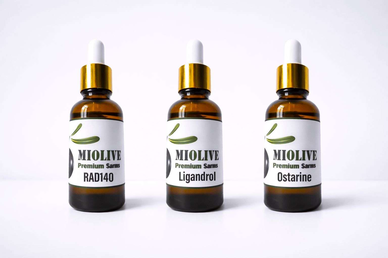 Rad - 140 (Testolone) + Ligandrol (LGD - 4033) + Ostarine (MK - 2866) - Vloeibaar - Miolivesarms