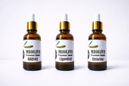 Rad - 140 (Testolone) + Ligandrol (LGD - 4033) + Ostarine (MK - 2866) - Vloeibaar - Miolivesarms